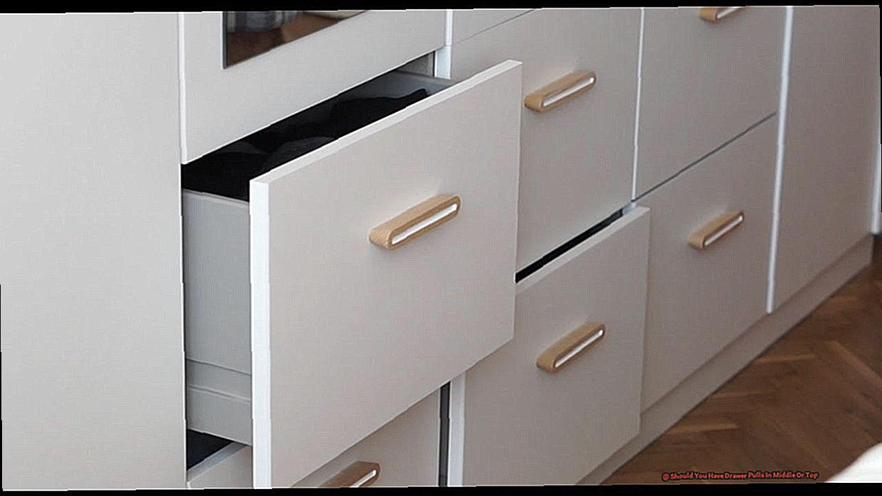 Should You Have Drawer Pulls In Middle Or Top-5