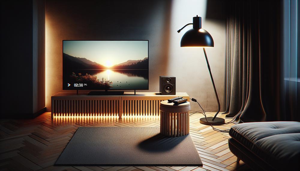 Can You Put A Floor Lamp Next To A Tv? - Grace Built Home Improvement