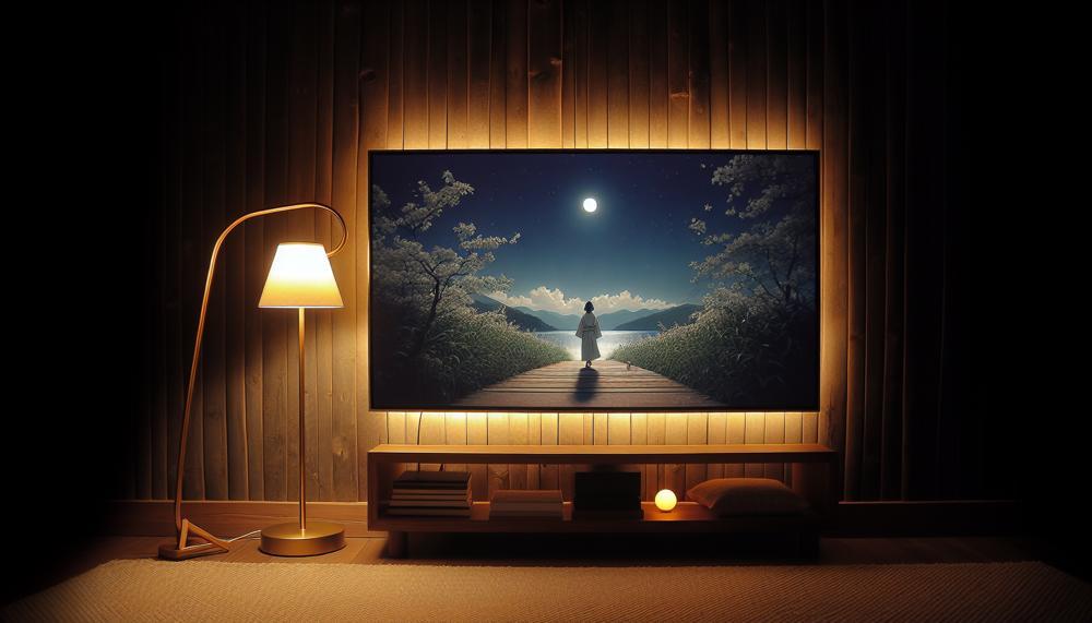 Can You Put A Floor Lamp Next To A Tv-3