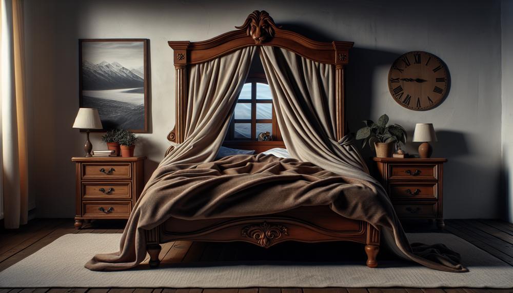 How To Hide A Window Behind A Bed-3
