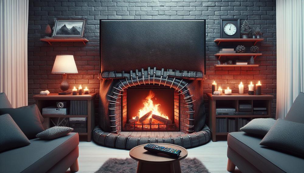 How To Protect Tv From Fireplace Heat-3