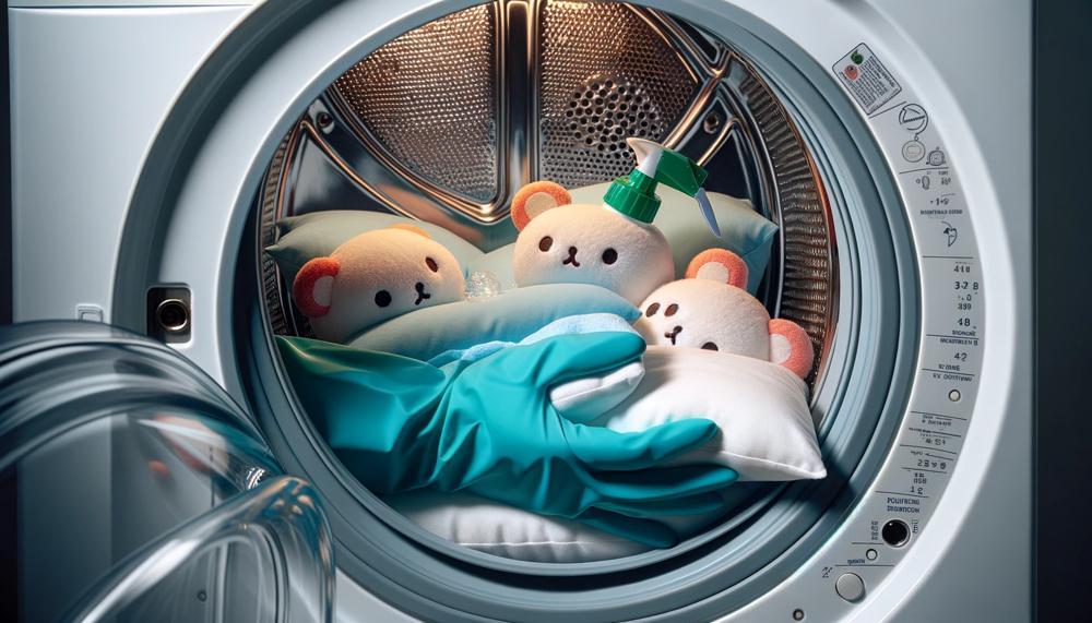 How To Sanitize Pillows In Dryer-2